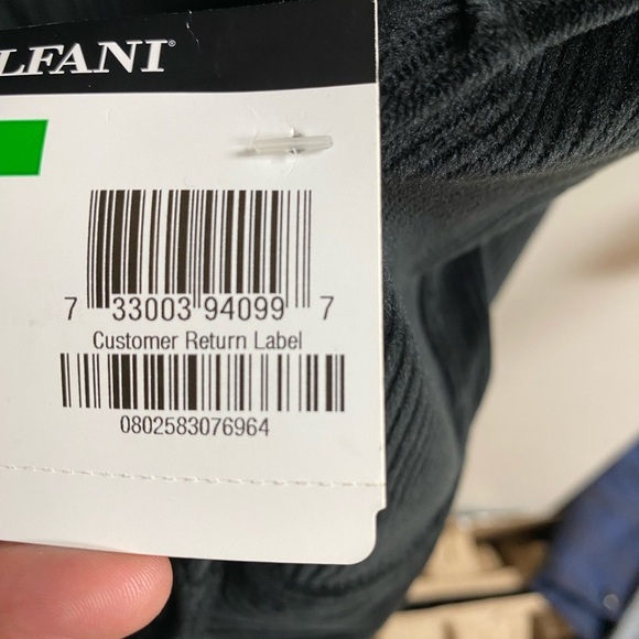 Alfani Black Button Up shirt Retail $140 - Picture 8 of 11